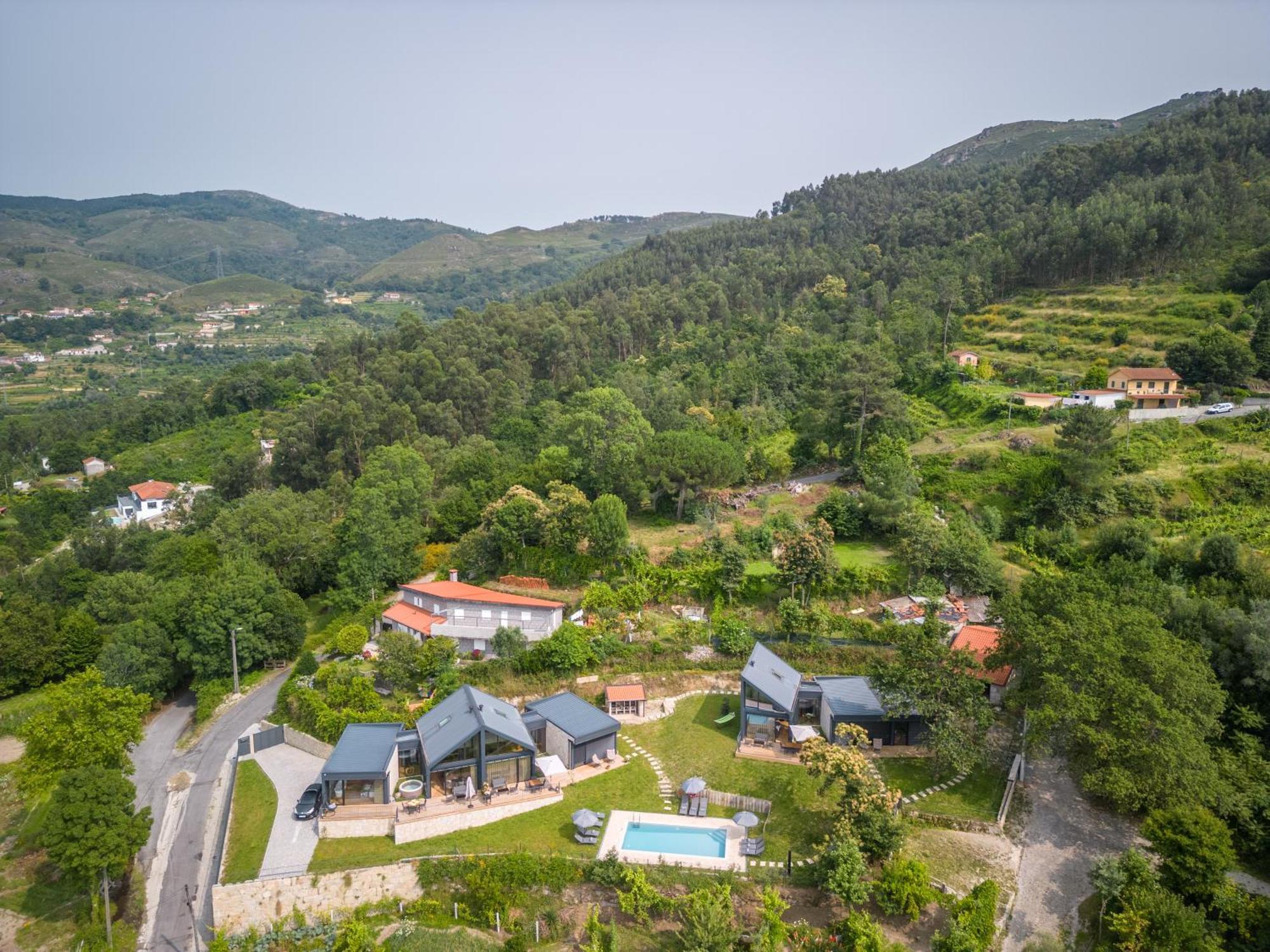 Casas De Bouro 1 Casa Das Hortensias 테라스 드 부로 외부 사진