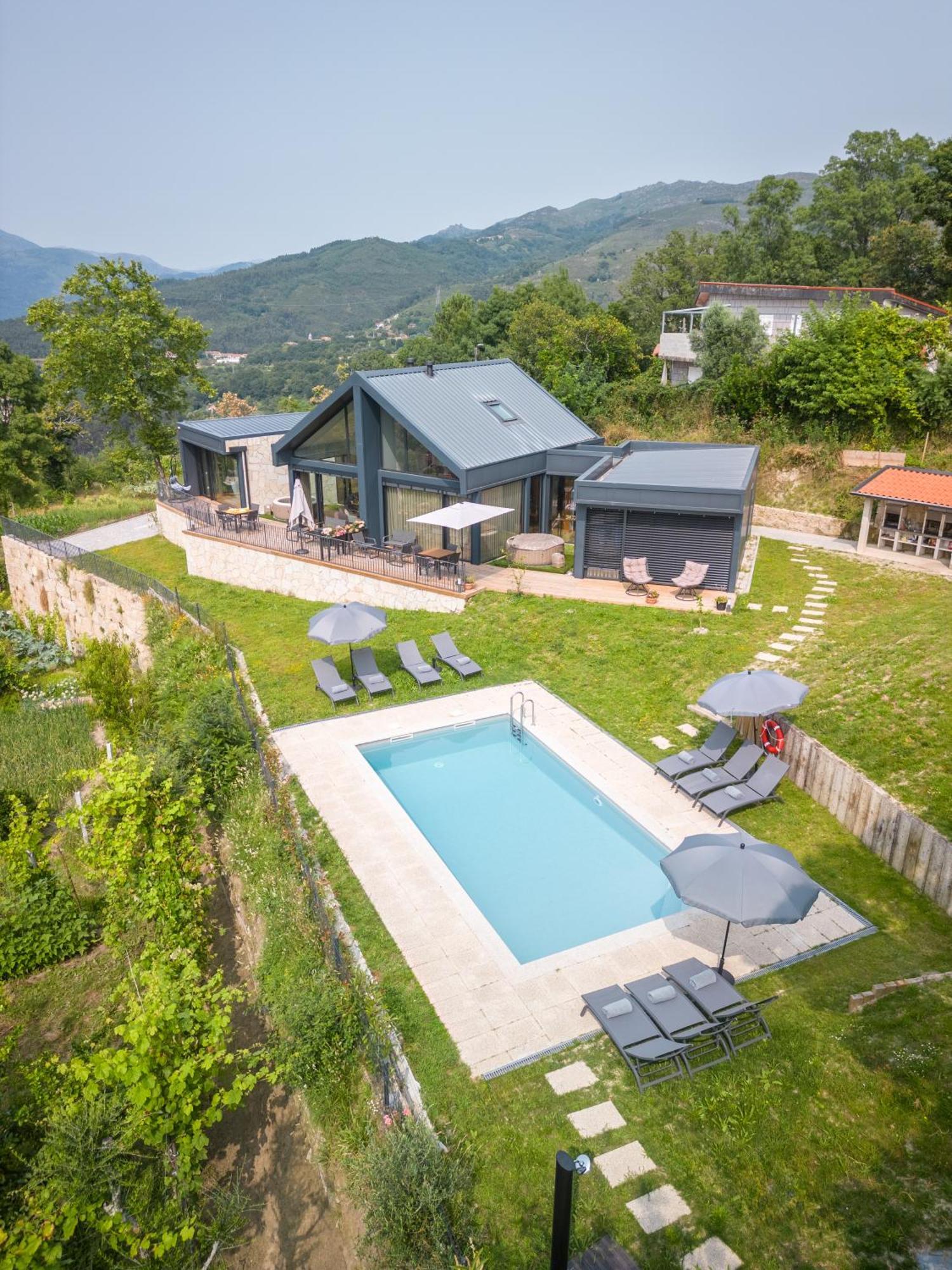 Casas De Bouro 1 Casa Das Hortensias 테라스 드 부로 외부 사진